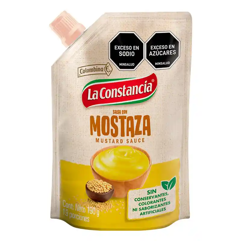 La Constancia Salsa Mostaza 190g