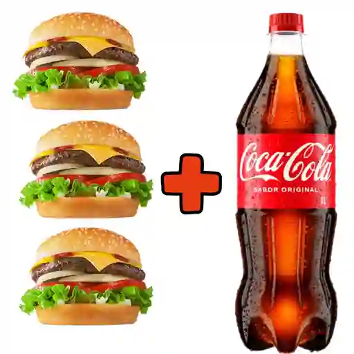 Combo hamburguesa sencillo