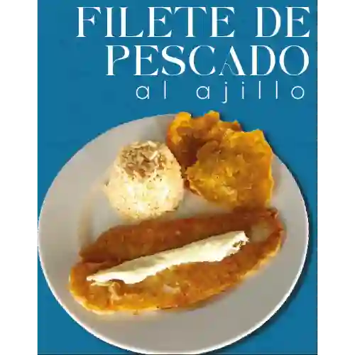 Pescado Al Ajillo