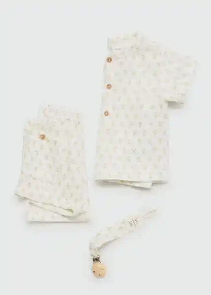 Camisa Darcy Verde Talla 61 Niños Mango