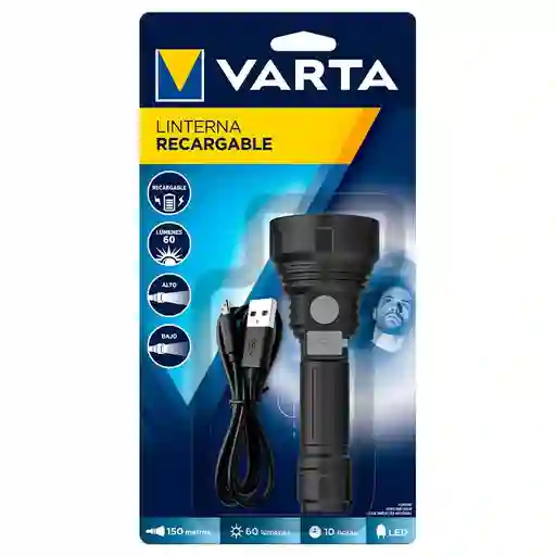 Linterna Rec 60 Lúmenes Varta E304158900