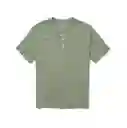 Camiseta Hombre Verde Talla X-SMALL American Eagle