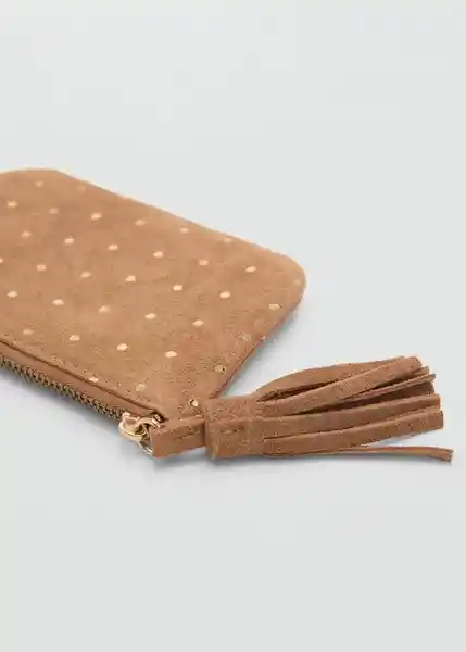 Monedero Foilw Camel Talla 99 Niñas Mango