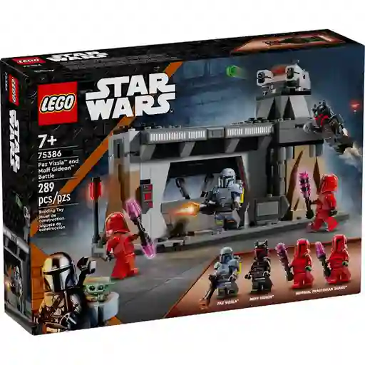 Set Construcción Batalla Entre Paz Vizsla y Moff Gideon Lego