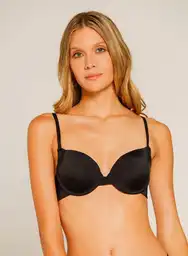 Brasier Para Dama Blanco/Negro Talla 38 Bronzini