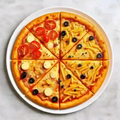 Arma tu pizza 4 sabores