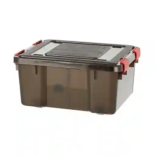 Caja Org Plus Ruedas Smoke Vanyplas 25476