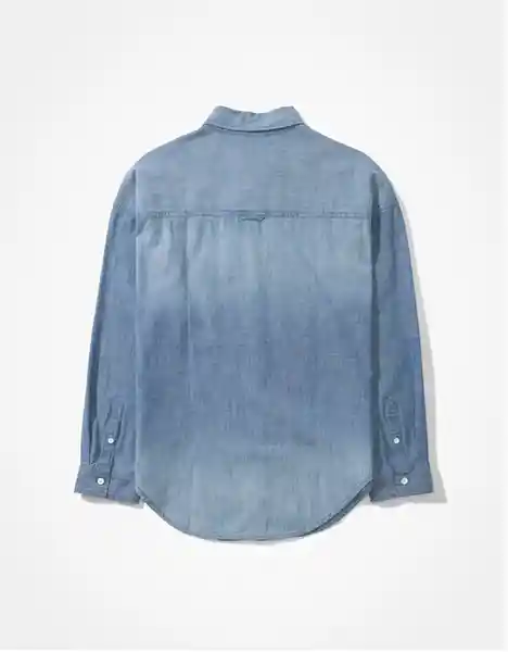 Camisa Mujer Azul Talla: X-LARGE 3697400 American Eagle
