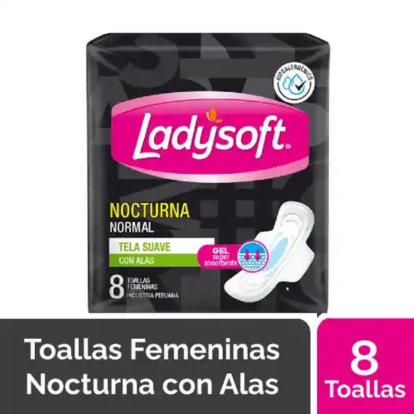 Ladysoft Toalla Higiénica Normal Nocturna