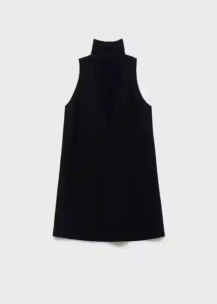 Vestido Becca Negro Talla XL Mujer Mango
