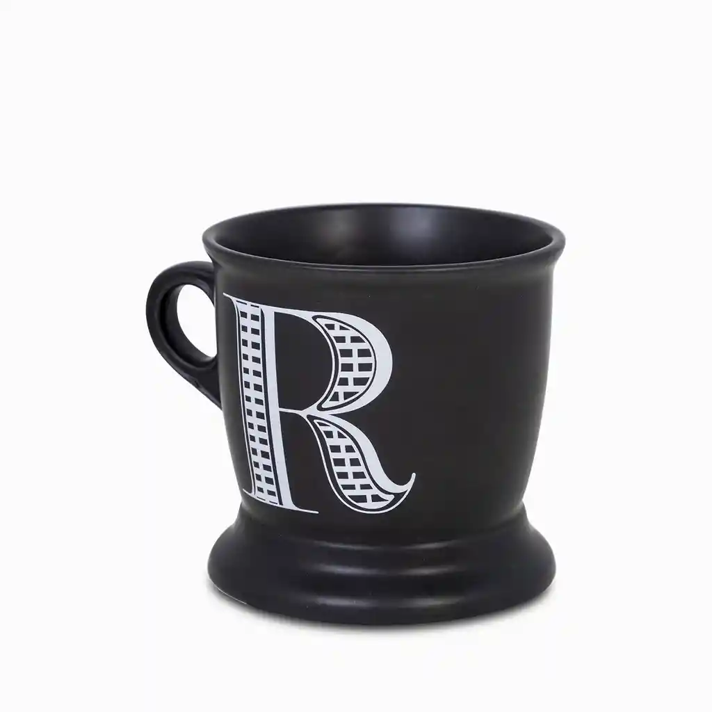 Ambiente Gourmet Mug Con Letra R Negro