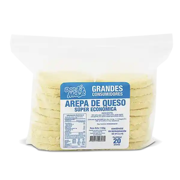 Don Maíz Arepa Queso