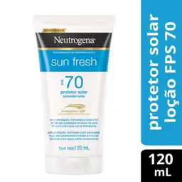 Protector Solar Neutrogena Sun Fresh Fps 70 X 120 Ml