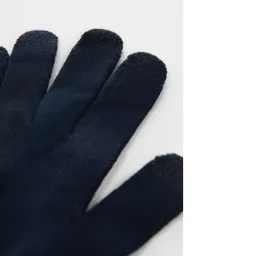 Guantes Touch Navy Hombre Mango