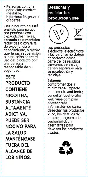 Vapeador Vuse GO Max Grape Ice