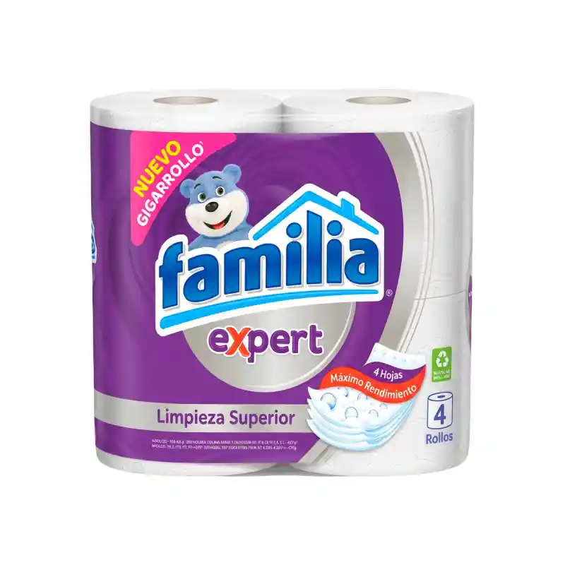 Familia Papel Higiénico Expert