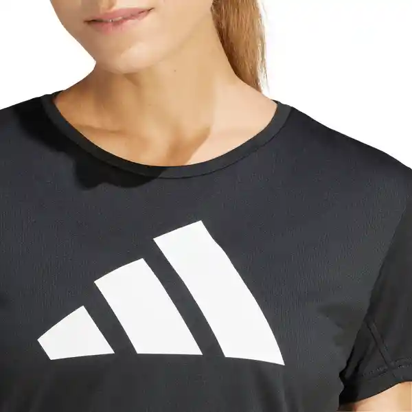 Adidas Camiseta Run it Tee Mujer Negro Talla S Ref: IL7227