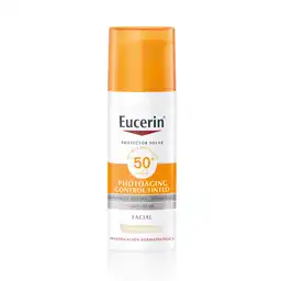 Eucerin Protector Solar Fps 50 Tono Claro Anti Edad