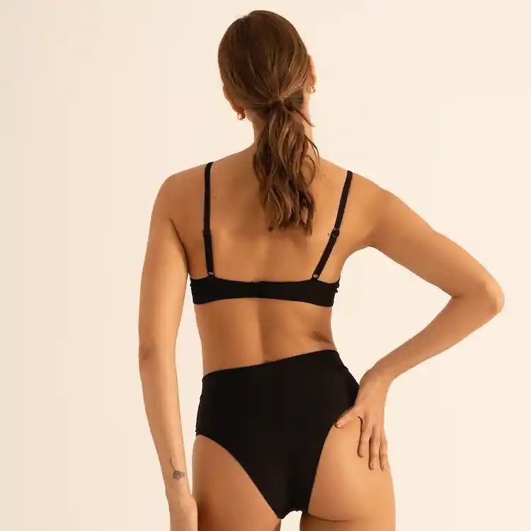 Brasier Negro Para Mujer Magnolia