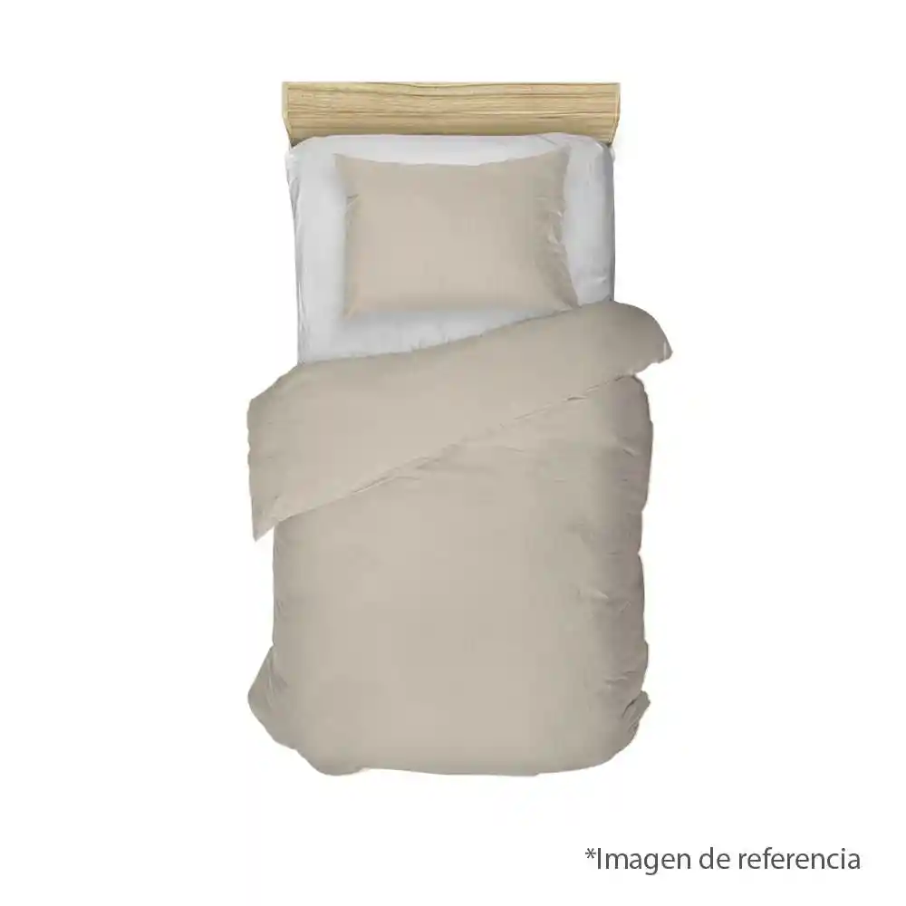 Edredon Bugan Sencillo Beige