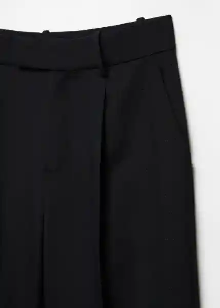 Pantalón Jordan Negro Talla 34 Mujer Mango