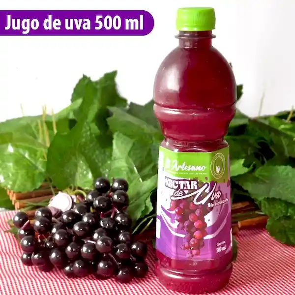 Jugo Uva Sin Endulzante