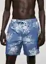Short Bañador Girasol Navy Talla XL Hombre Mango