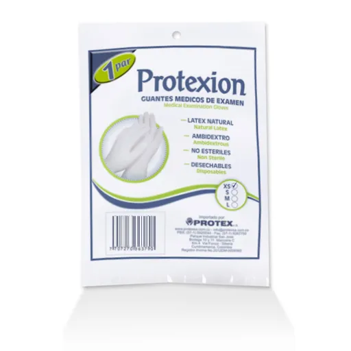 Protex-Ion Protex Guante Examen Protex Ion 10 Pares T Xs