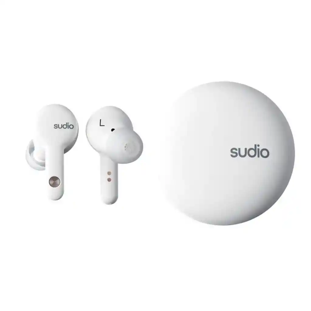 Audífonos Inalámbricos Para 6-7 Horas de Reproducción Sudio A2 Blanco