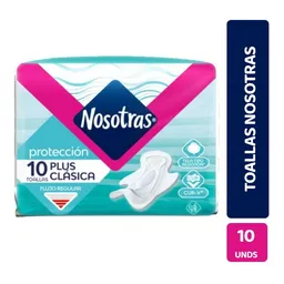 Nosotras Toalla Natural Plus Clásica