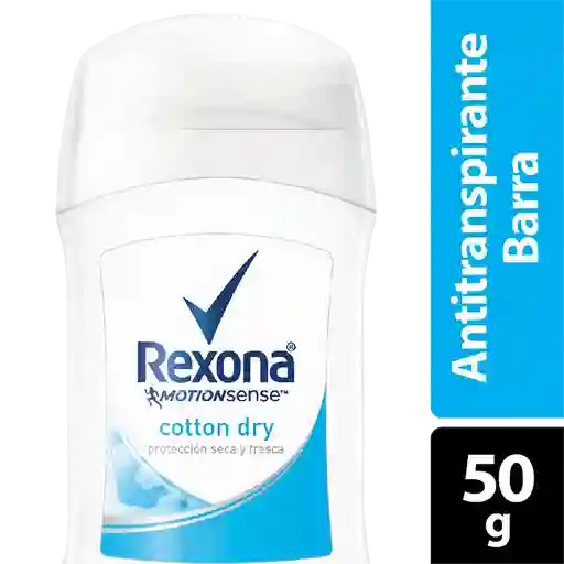 Rexona Antitranspirante Cotton Dry en Barra