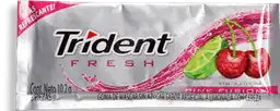 Trident Goma Mascar Limón Y Cereza