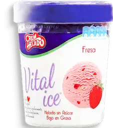 Crem Helado Helado Vital Ice Fresa