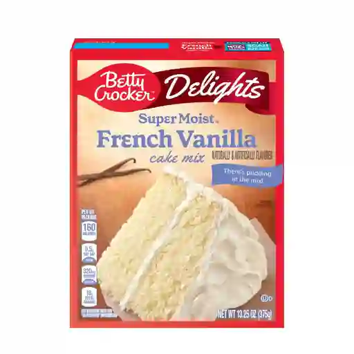 Betty Crocker Mezcla Torta French Vainilla Torta de Vainilla