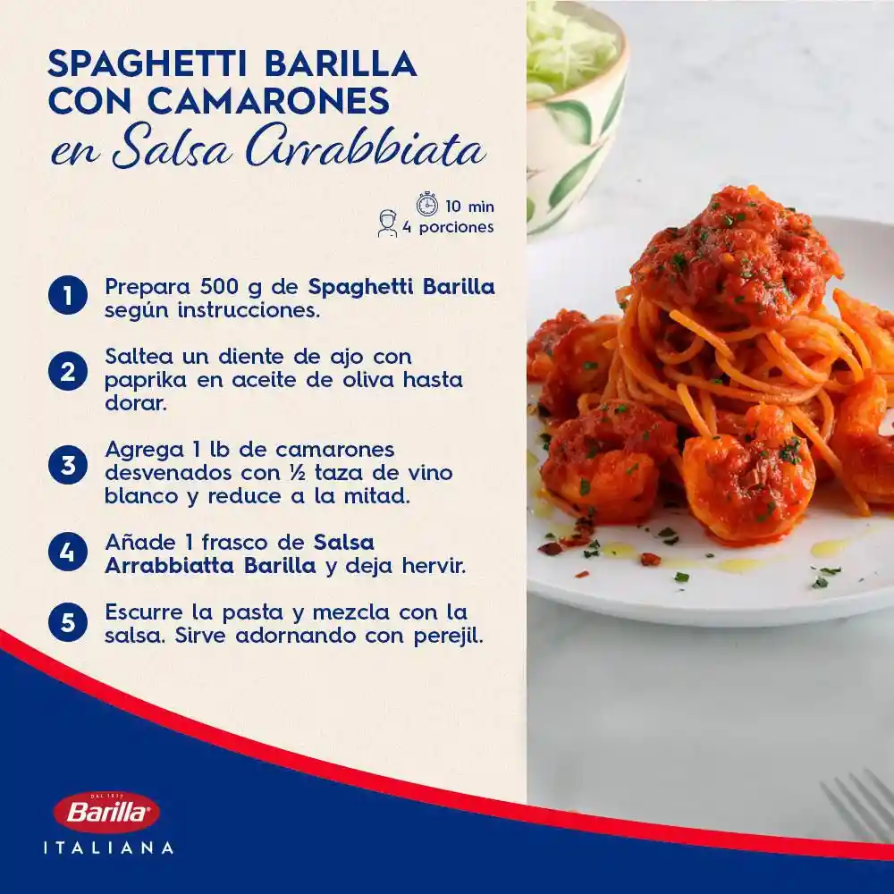 Salsa Barilla Marca Exclusiva (500 Gr)