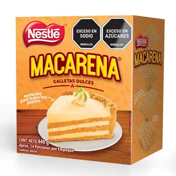 Galleta Dulces Macarena Tipo Graham 440 g