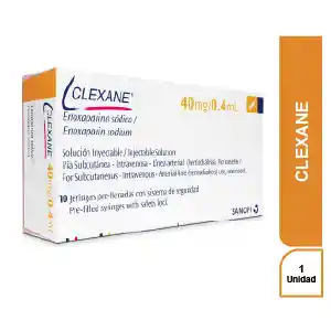 Clexane (40 mg) Solución Inyectable