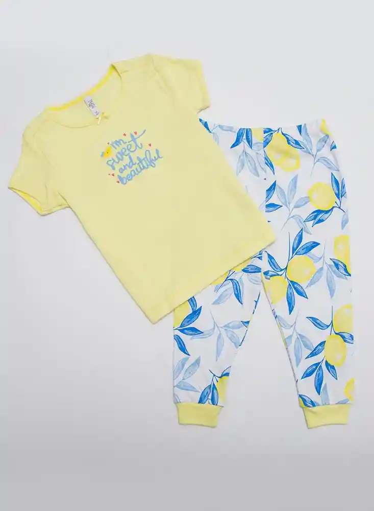 Pijama 2 Piezas 6/9 Meses - Estamp 1