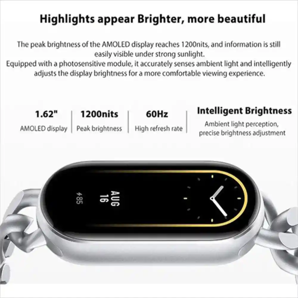 Xiaomi Smart Band 9 Pulsera Inteligente Smartwatch Bt Pink