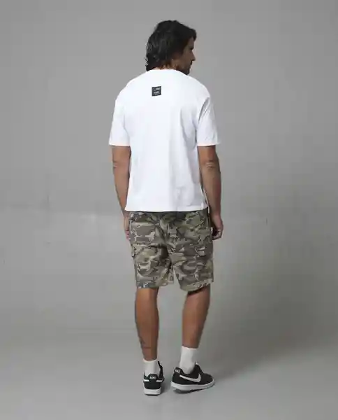 Camiseta Hombre Blanco Talla L 109G017_BLA110601 Rifle