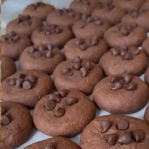 Galletas de proteina con chocolate x3