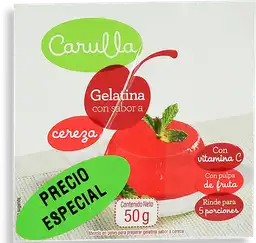 Gelatina con Sabor a Cereza Carulla