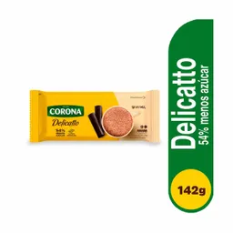 Corona Chocolate Delicatto 54% Menos Azúcar