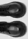 Botines Basma Negro Talla 38 Niñas Mango