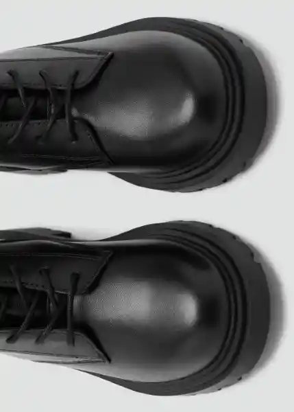 Botines Basma Negro Talla 38 Niñas Mango