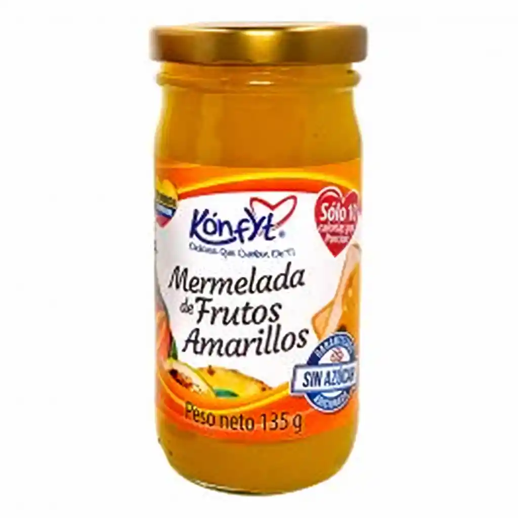 Konfytx Mermelada Frutos Amarillos
