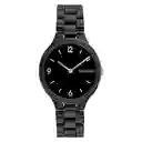 Reloj Linked Ceramic Para Mujer Negro 25200078 Calvin Klein