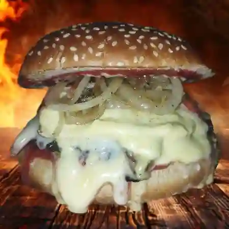 Hamburguesa gratinada