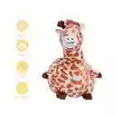 Peluche Redondo Jirafa Marrón Miniso