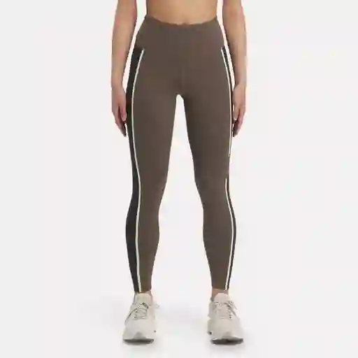 Reebok Licra Lux High Colorblock Tight Cafe Mujer XS 100035430